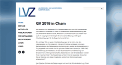 Desktop Screenshot of lvz.ch