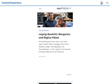 Tablet Screenshot of lvz.de